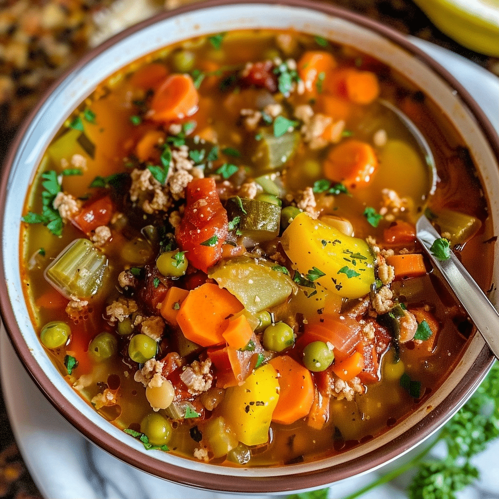 Ground Turkey Vegetable Soup: A Healthy Homemade Recipe 4 image 1784065631491