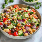 Mediterranean Chickpea Salad: A Fresh Healthy Recipe 6 Mediterranean Chickpea Salad: A Fresh Healthy Recipe