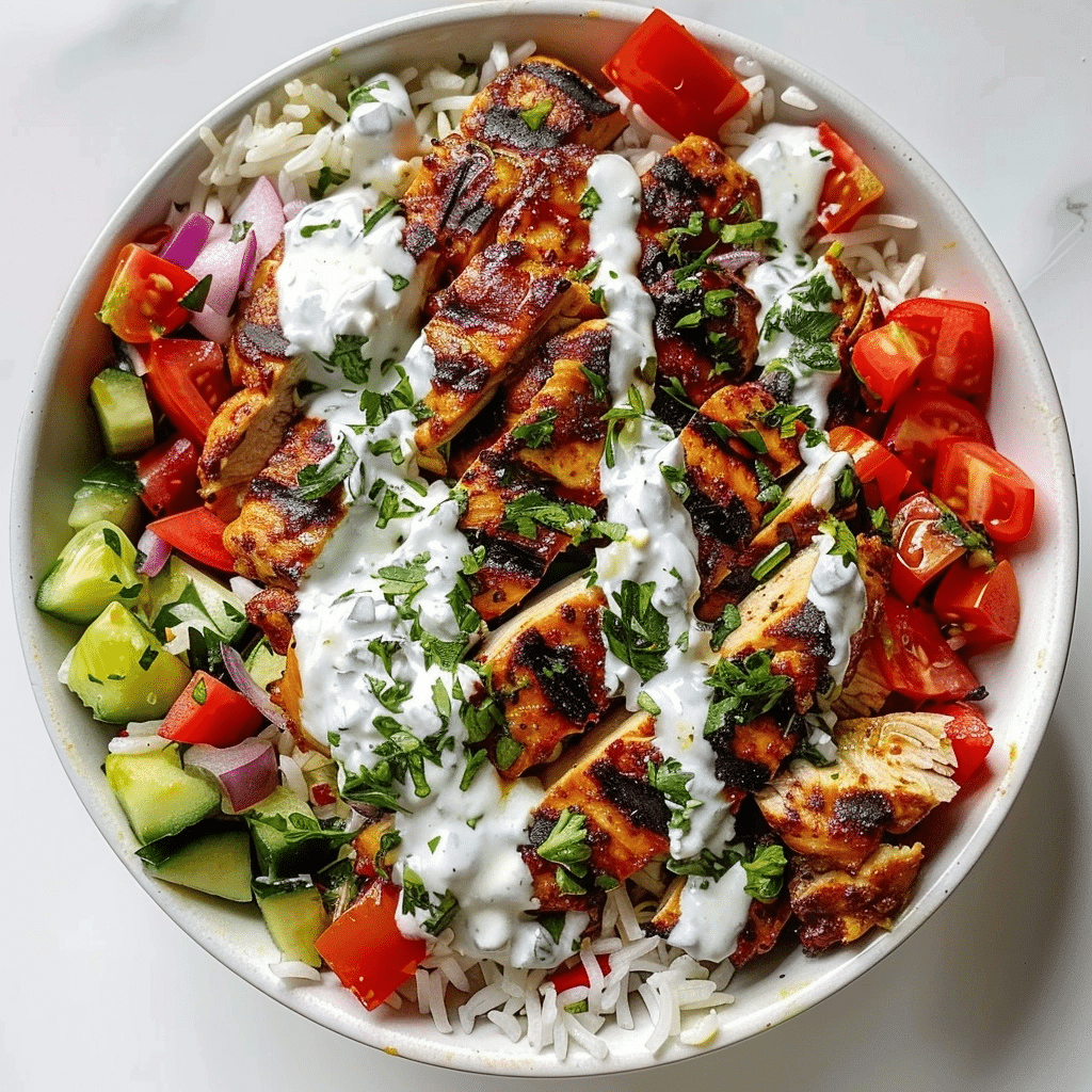 Home Page 38 Mediterranean Chicken Gyro Bowls: Quick Healthy Dinner