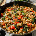 Tuscan Turkey and White Bean Skillet Recipe