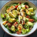 Healthy Avocado Chicken Salad For A Nutritious Lunch