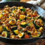 Ground Turkey Zucchini Skillet: Savory One-Pan Meal