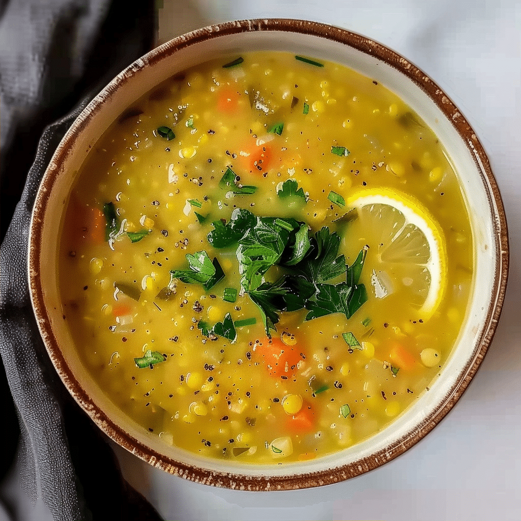 Lemon Lentil Soup: A Zesty and Hearty Plant-Based Meal 5 image 1784463420702