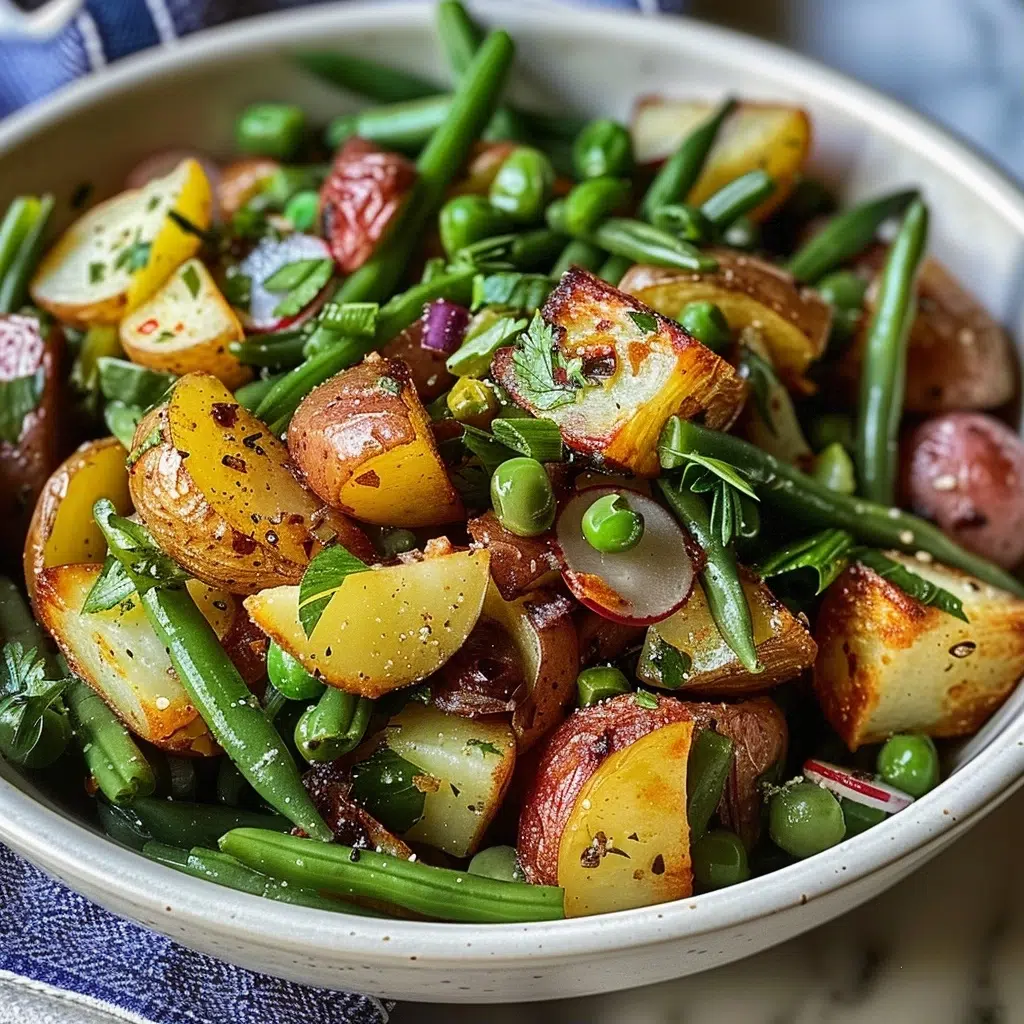 Home Page 33 French-Style Potato and Green Bean Salad Recipe