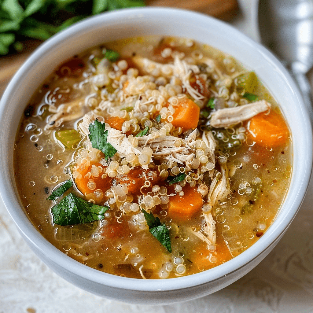 Slow Cooker Chicken Quinoa Soup For Easy Healthy Meals 5 image 1784629446968