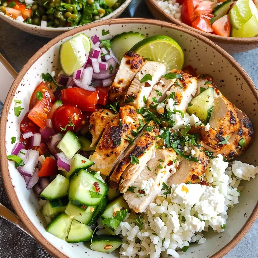 Home Page 28 Greek Chicken Bowls Recipe for Healthy Meals