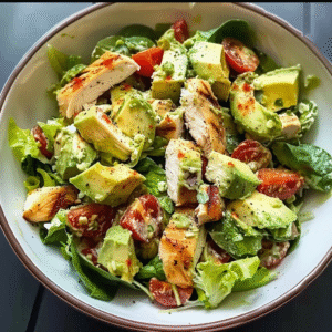 Healthy Avocado Chicken Salad For A Nutritious Lunch