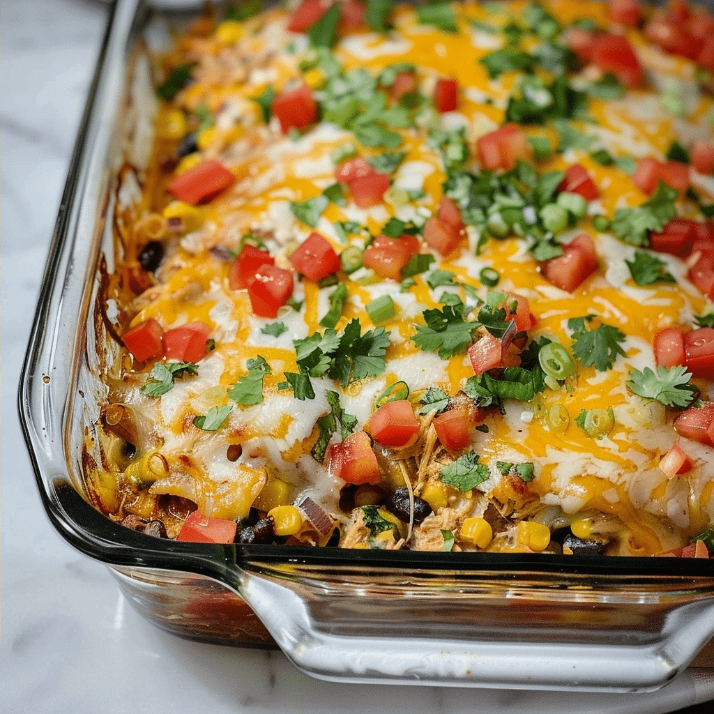 Chicken Burrito Casserole Recipe for Easy Dinners