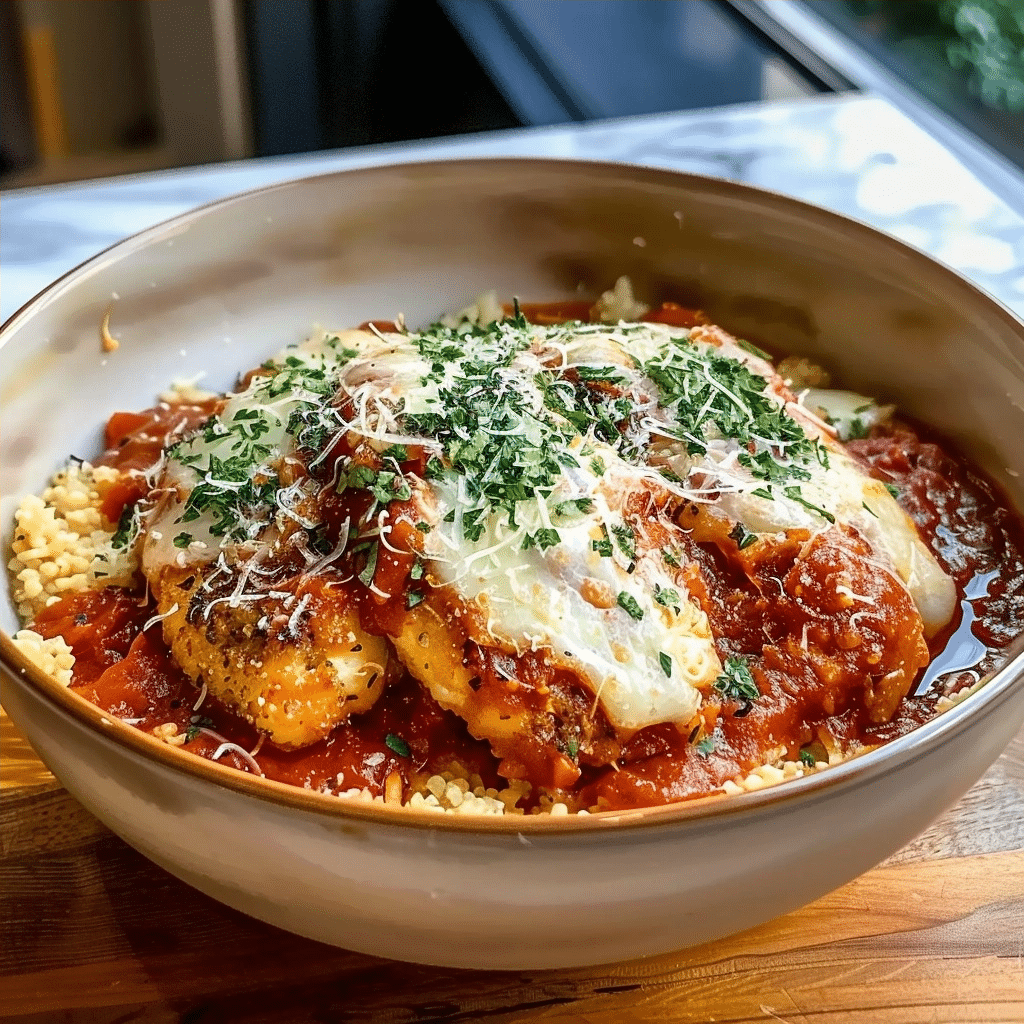 High Protein Chicken Parm Bowl: A Quick Meal Prep Guide