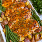 Sheet Pan Honey Mustard Chicken 6 Sheet Pan Honey Mustard Chicken