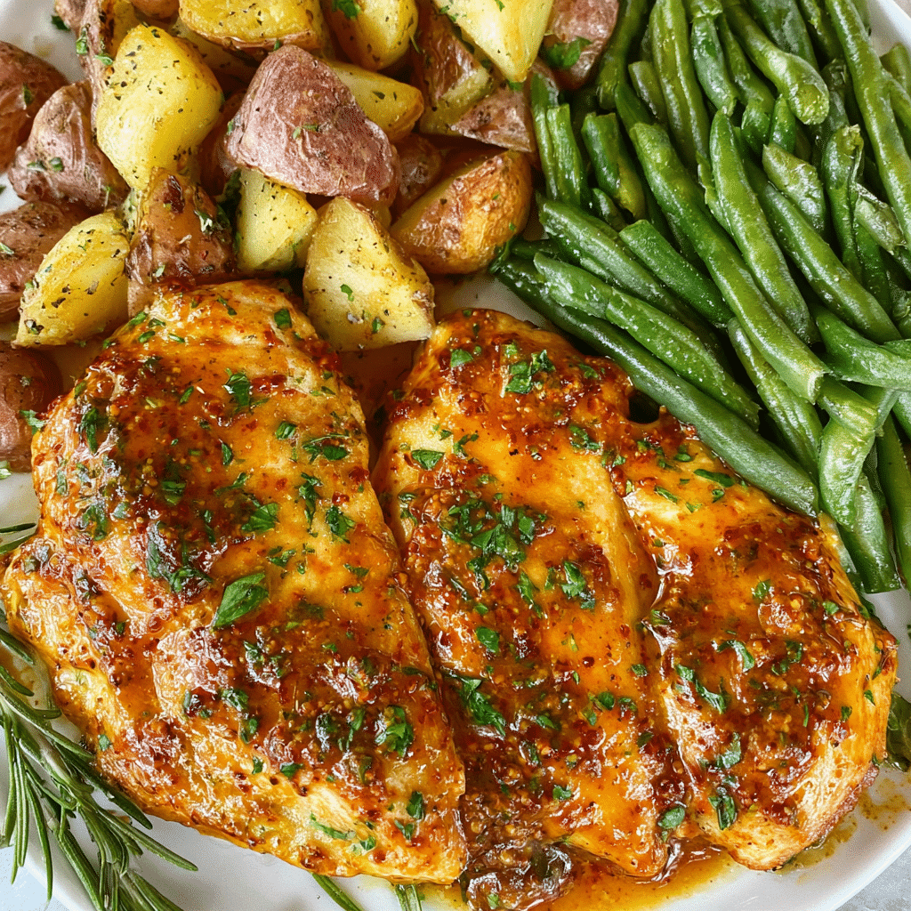 Sheet Pan Honey Mustard Chicken 5 Sheet Pan Honey Mustard Chicken