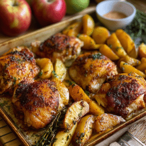 Sheet Pan Apple Chicken 8 Sheet Pan Apple Chicken